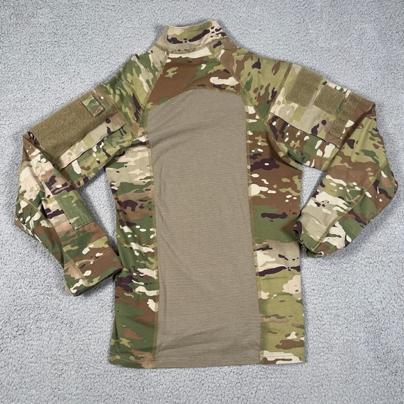 Sekri Army Combat Shirt Mens S Multicam Camo BDU Made in USA Pockets Stretch - Picture 4 of 7